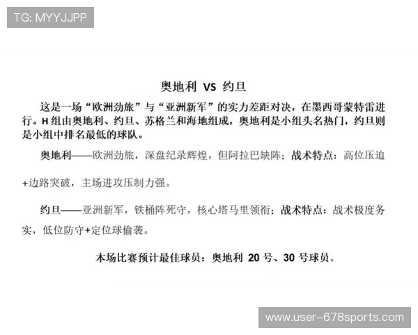 世界杯奥地利约旦比赛消息是真是假官方渠道确认与比赛安排详细介绍
